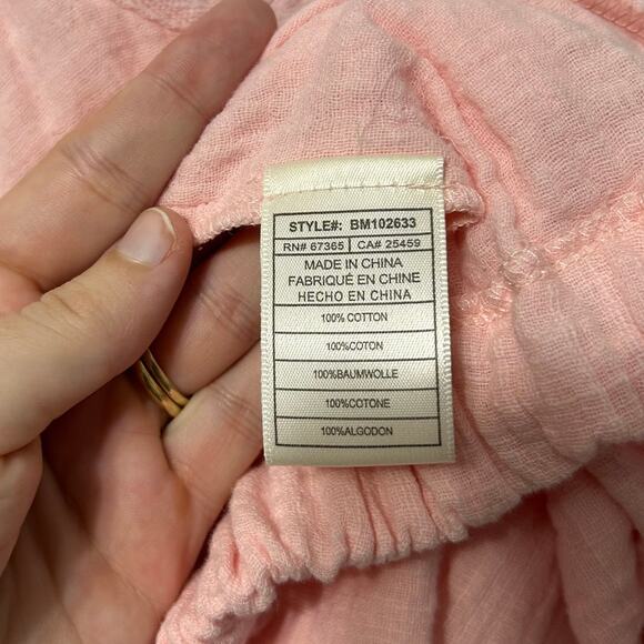 Steve Madden BB Dakota Down For The Gauze Jacket NWT Women's Sz S Rose Quartz - Picture 7 of 8